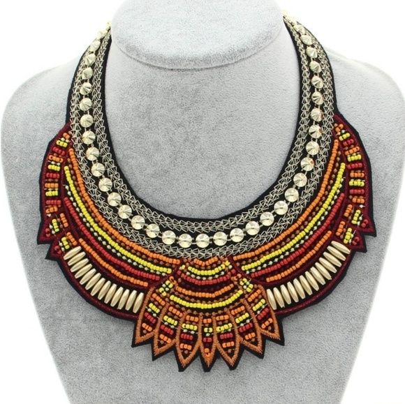 Lana Bean Jewels Jewelry - Zhara| bib necklace